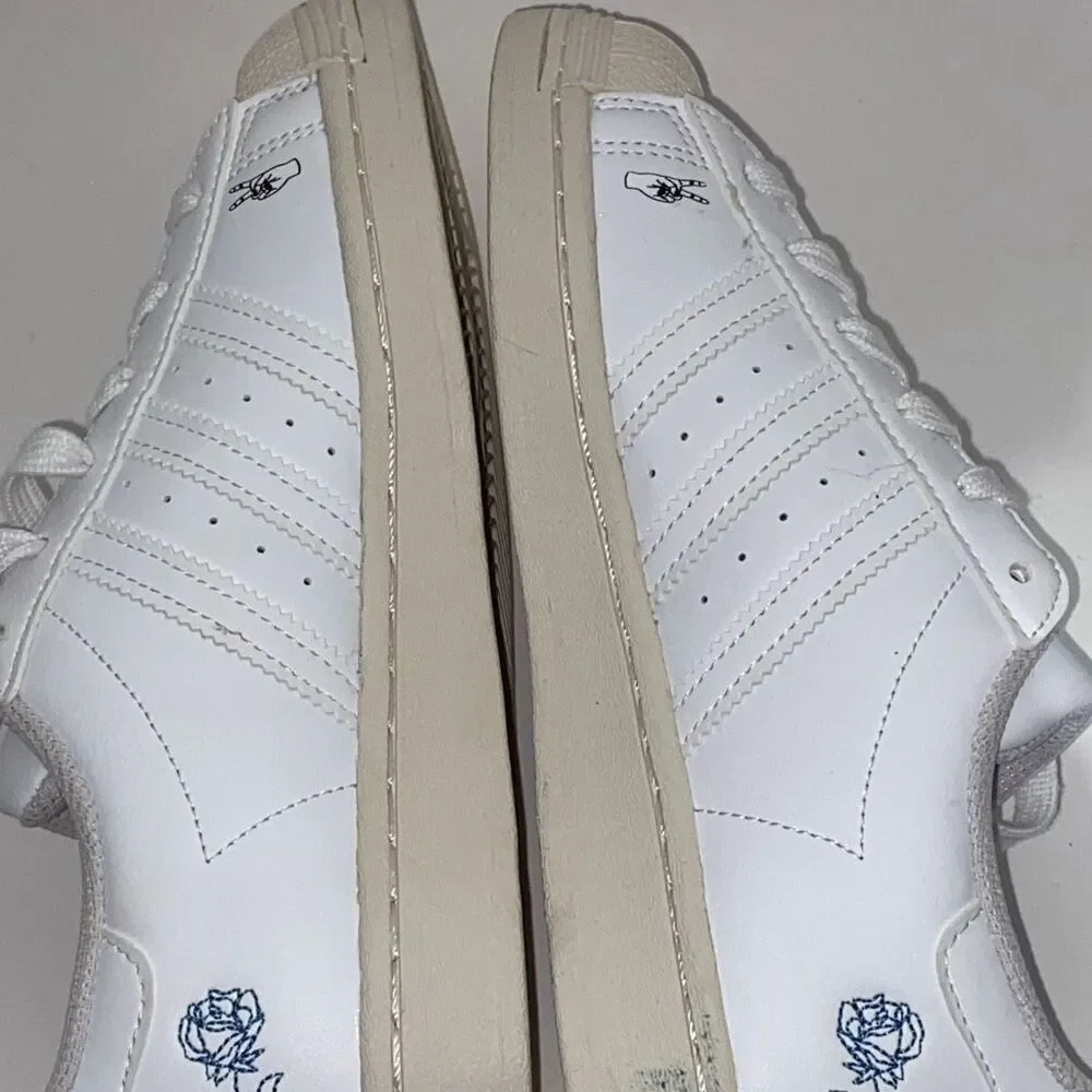 adidas women white